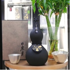 日高見 斗瓶取り 純米大吟釀 720ml (磨砂黑葫蘆瓶)   