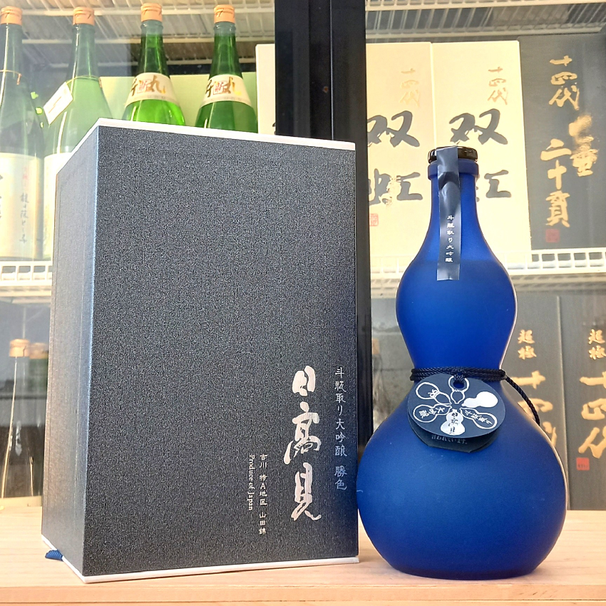 日高見 斗瓶取り 大吟釀 720ml (磨砂勝色葫蘆瓶)
