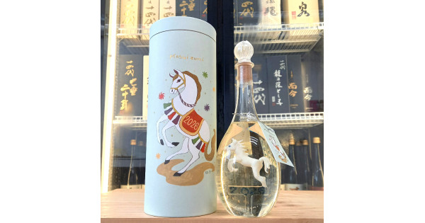 満寿泉馬年干支2026 大吟釀520ml | 日本清酒| 日本Sake - 灣聚清酒